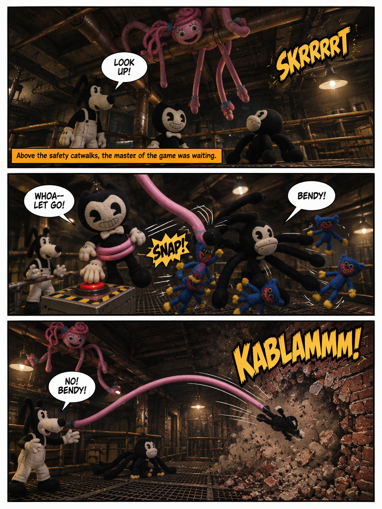 BENDY AND FRIENDS IN POPPY PLAYTIME PT 2 (page 2 of 4)