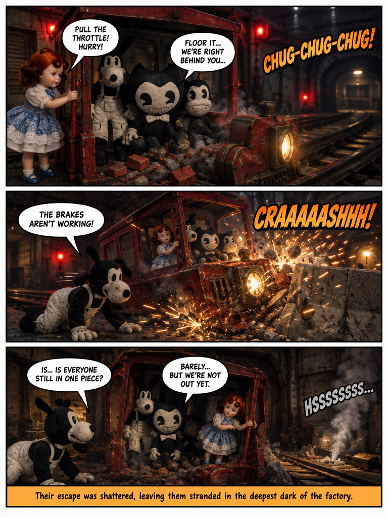 BENDY AND FRIENDS IN POPPY PLAYTIME PT 2 (page 4 of 4)