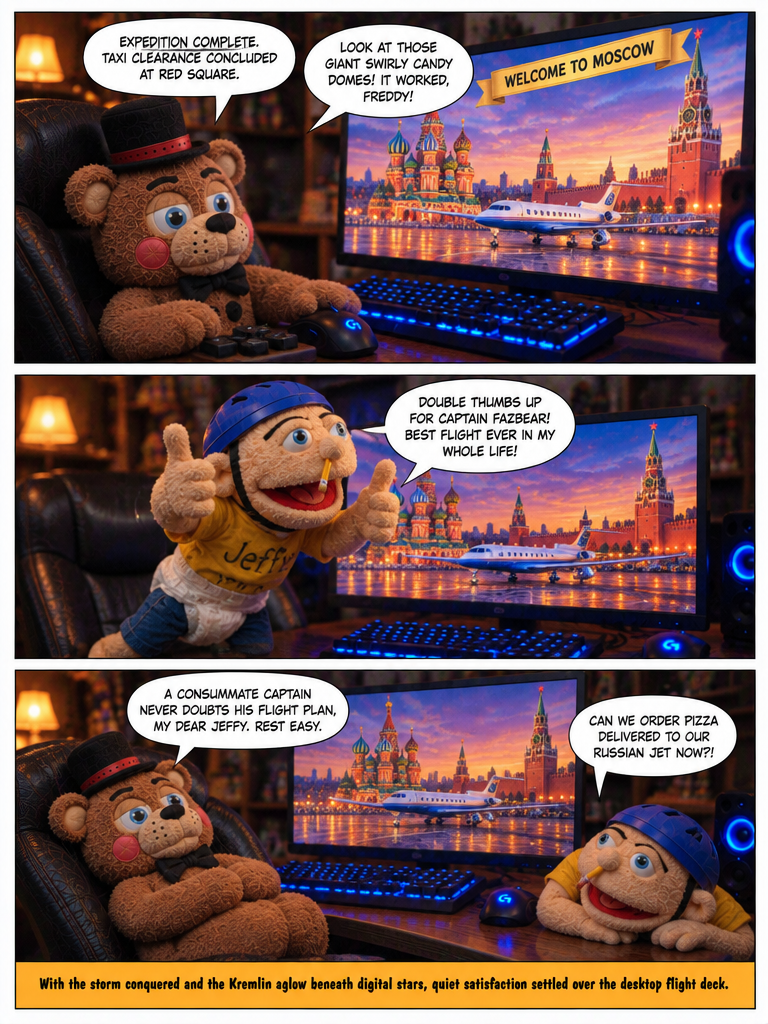Freddy Fazbear's Flight to Moscow (page 4 of 4)