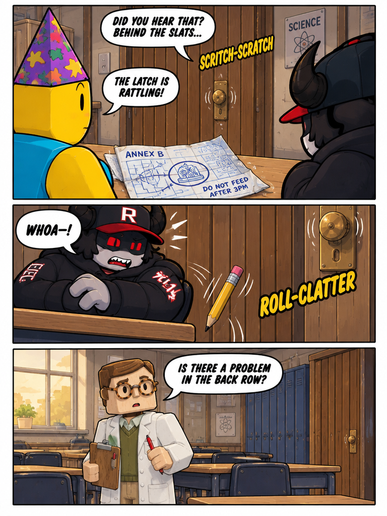 Secrets in the Science Annex (page 2 of 4)