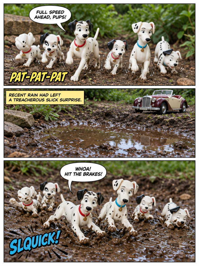 Puddle Patrol and the Muddy Sedan (page 2 of 4)