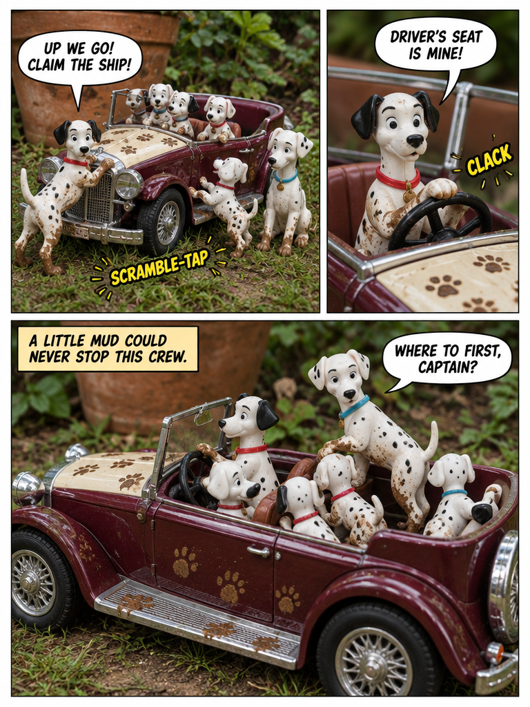 Puddle Patrol and the Muddy Sedan (page 4 of 4)