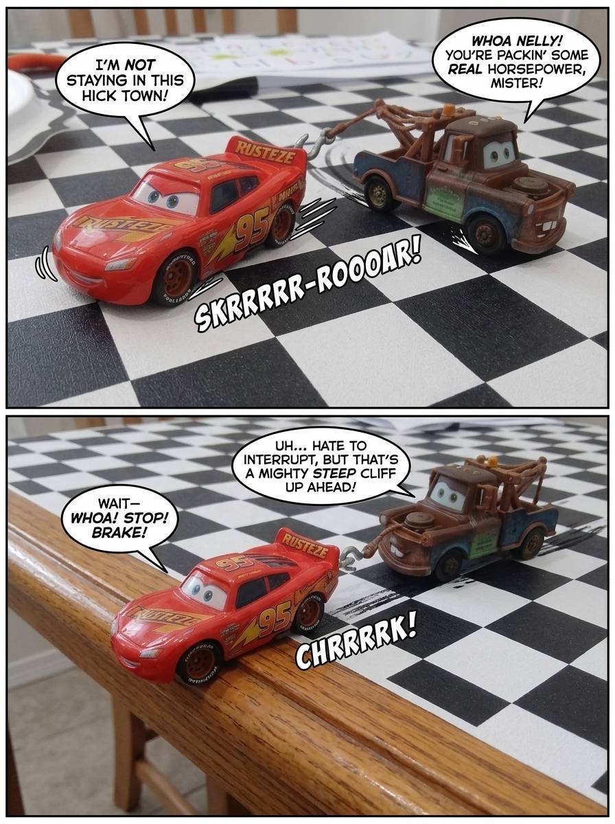 Tethered on the Tabletop (page 2 of 4)