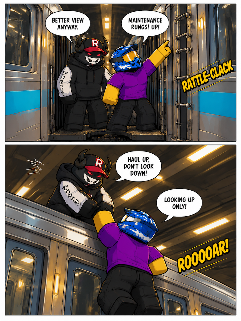 Subway Roof Escape (page 2 of 4)