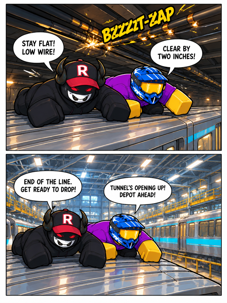 Subway Roof Escape (page 3 of 4)