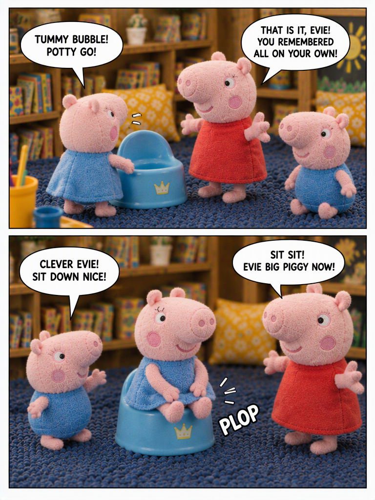 Baby Evie's Potty Triumph (page 2 of 4)