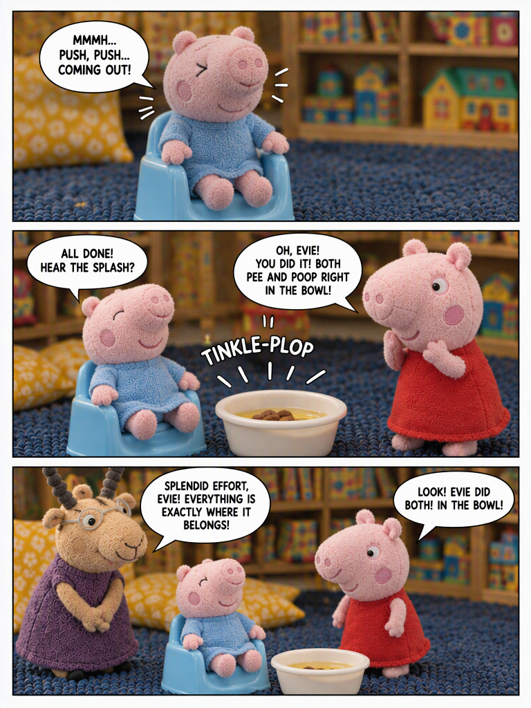 Baby Evie's Potty Triumph (page 3 of 4)