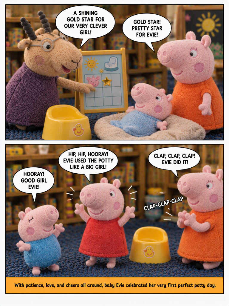 Baby Evie's Potty Triumph (page 4 of 4)