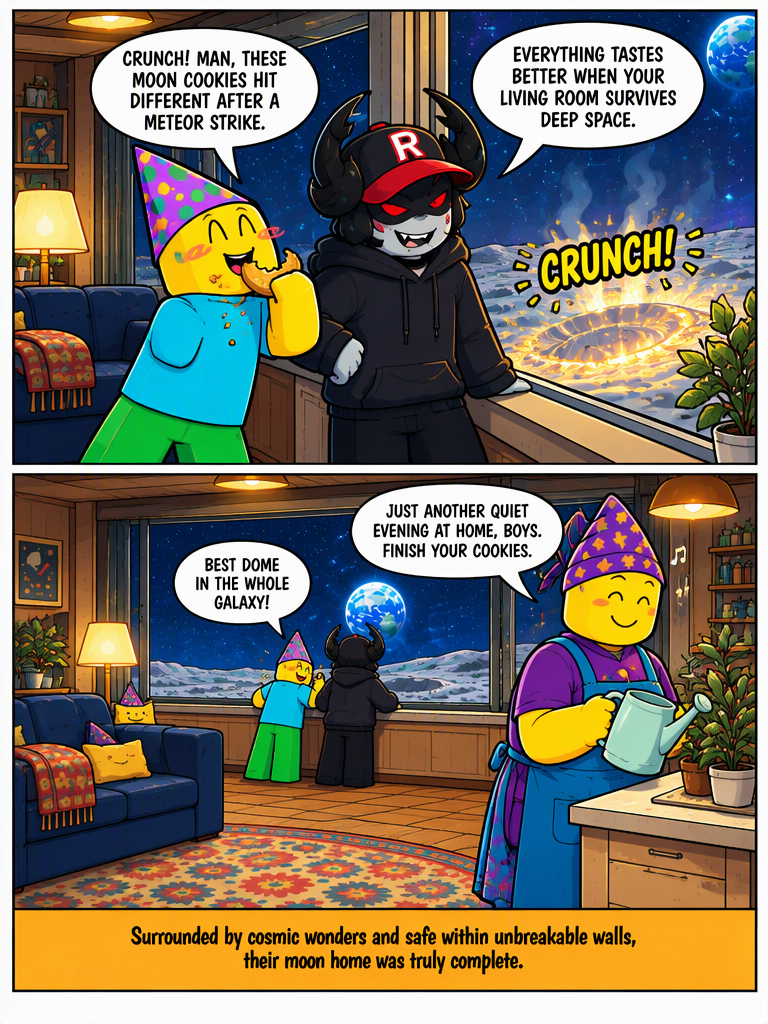 Moon Base: Meteorite Boom (page 4 of 4)
