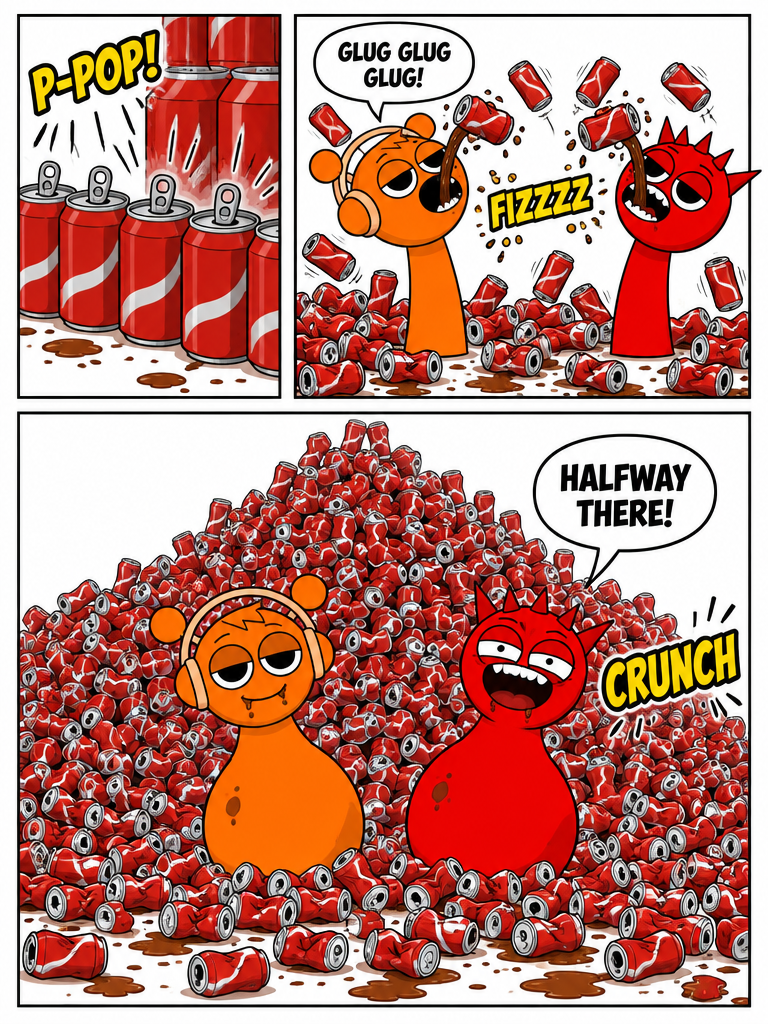 Sprunkis and the Thousand Cans (page 2 of 4)