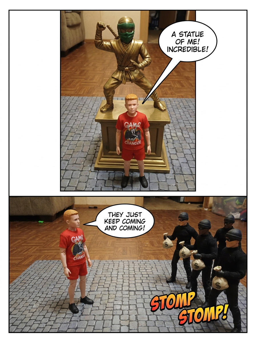 The Green Ninja Defender (page 3 of 4)