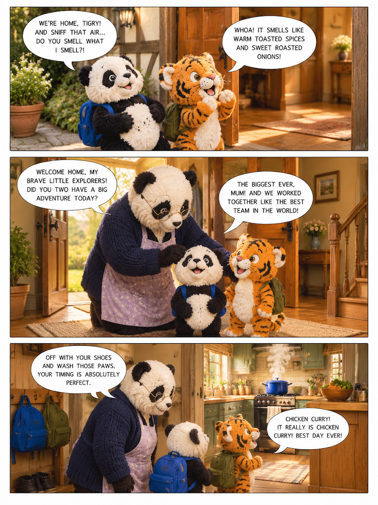 A Warm Ride Home and Mum's Curry (page 2 of 4)