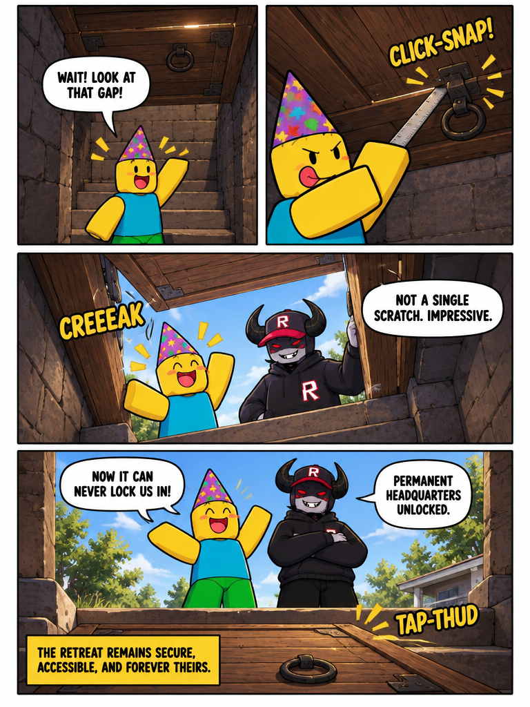 The Trapdoor Latch (page 4 of 4)