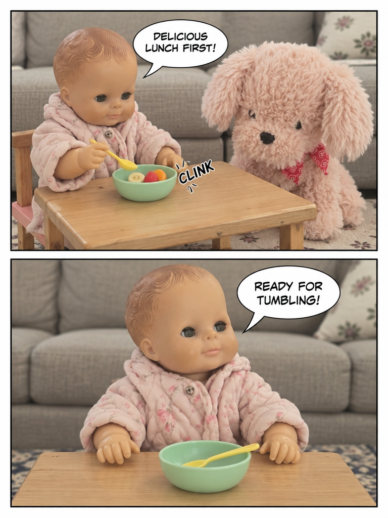 A Busy Tumbling Day (page 2 of 4)