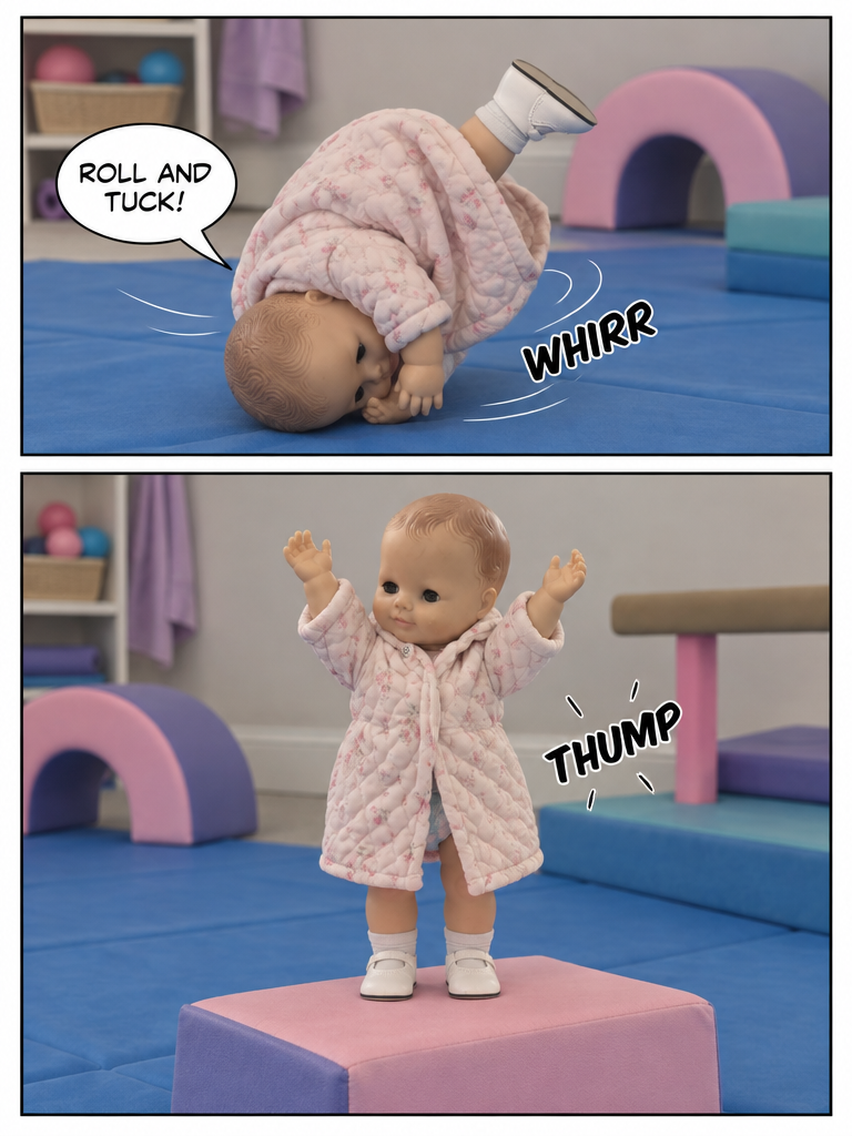 A Busy Tumbling Day (page 3 of 4)