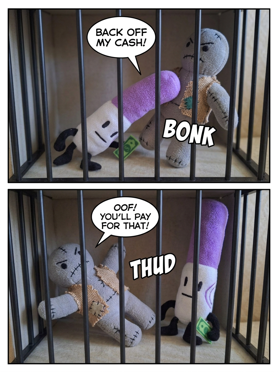 Brawl in the Holding Cell (page 2 of 4)