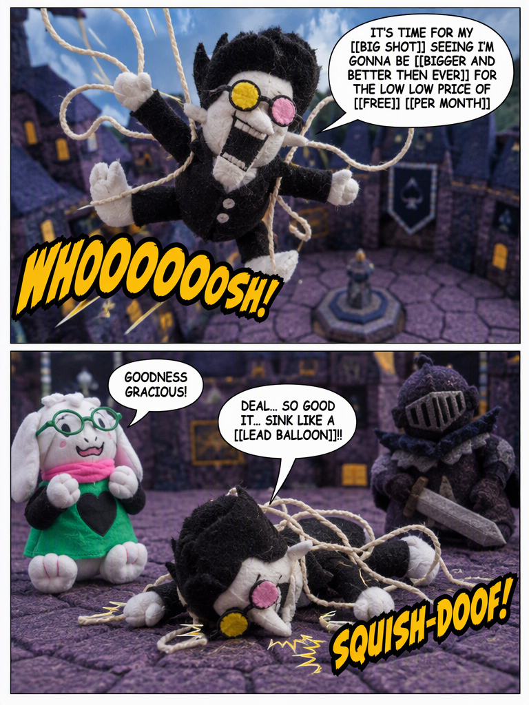 A Big Shot Drop/ralsei tale [big shot] (page 3 of 4)