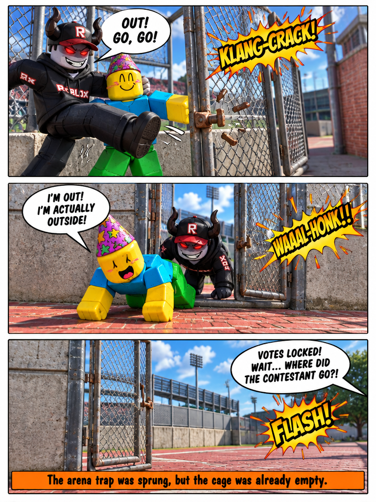 Escape from the Arena (page 3 of 4)