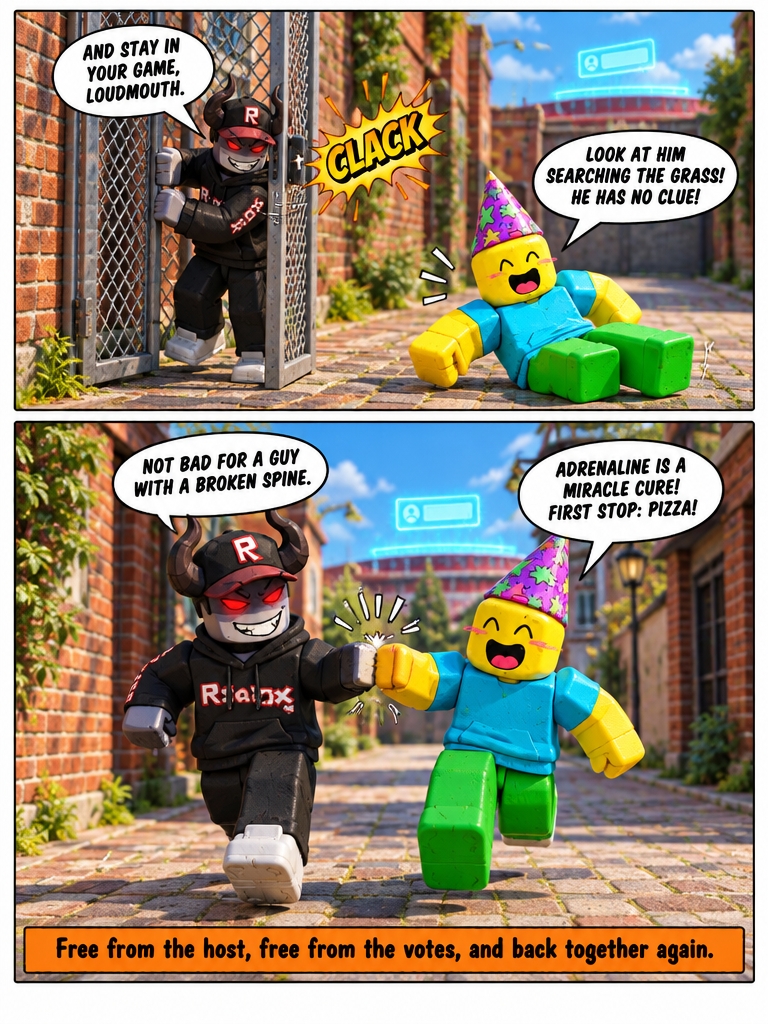 Escape from the Arena (page 4 of 4)