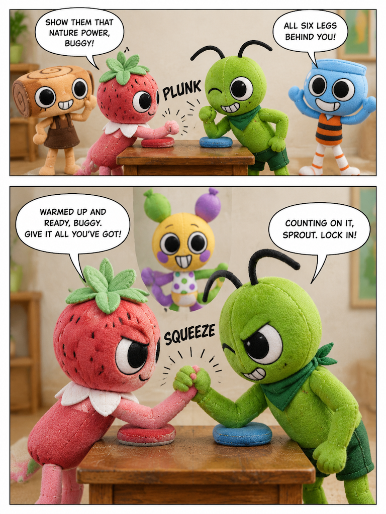 The Trio Arm-Wrestling Championship (page 2 of 4)