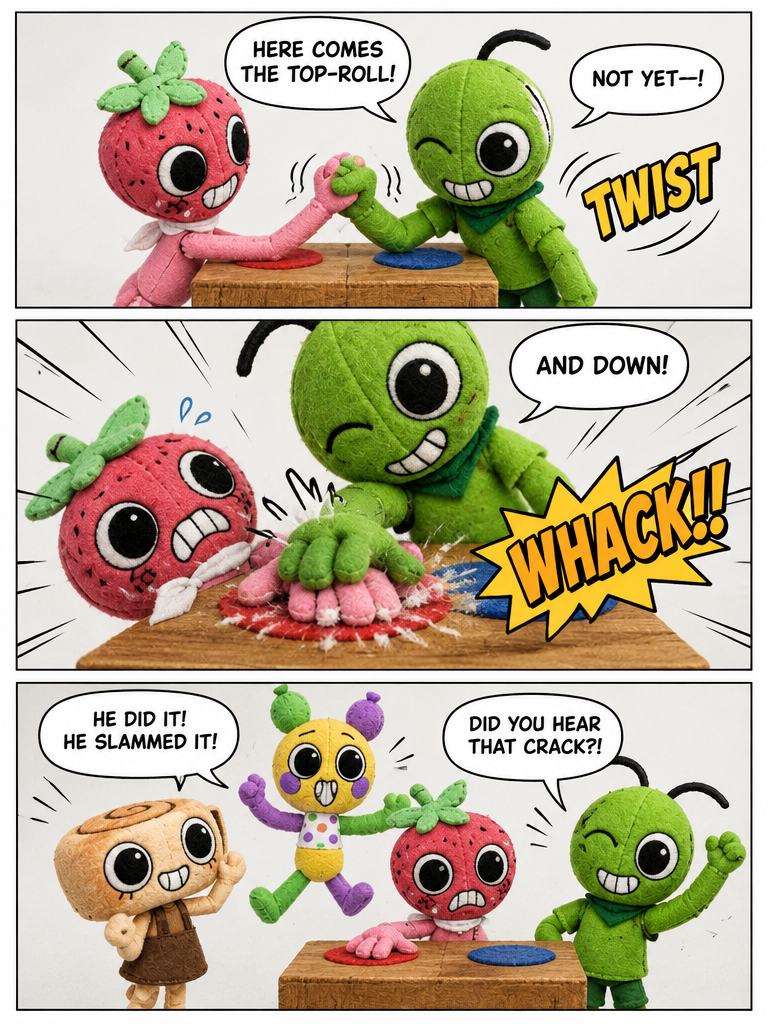 The Trio Arm-Wrestling Championship (page 3 of 4)