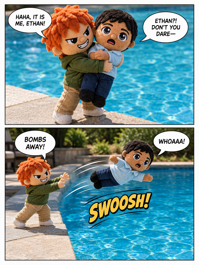 Poolside Prank (page 3 of 4)