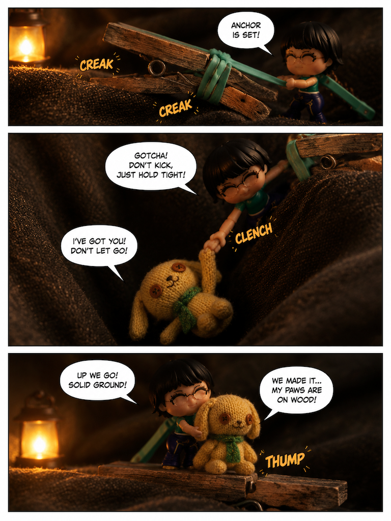 Zoe to the Rescue Part Three: Harmonies in the Dark (page 7 of 8)