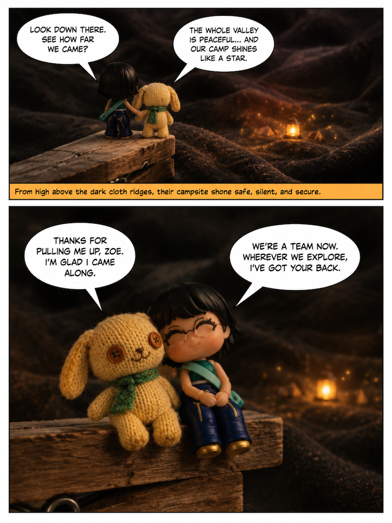 Zoe to the Rescue Part Three: Harmonies in the Dark (page 8 of 8)