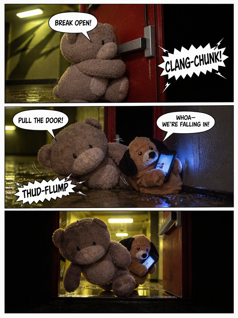 Escape from the Backrooms: The Red Door (page 3 of 4)