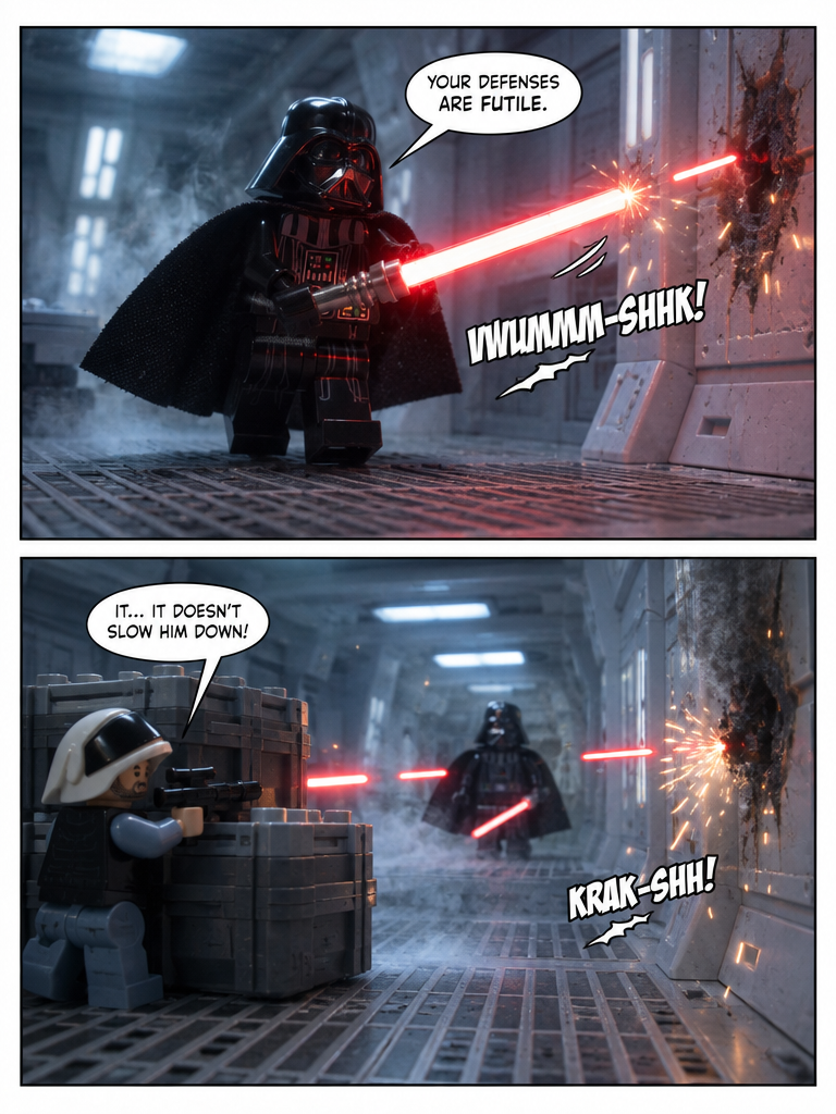 Boarding the Rebel Corvette (page 2 of 4)