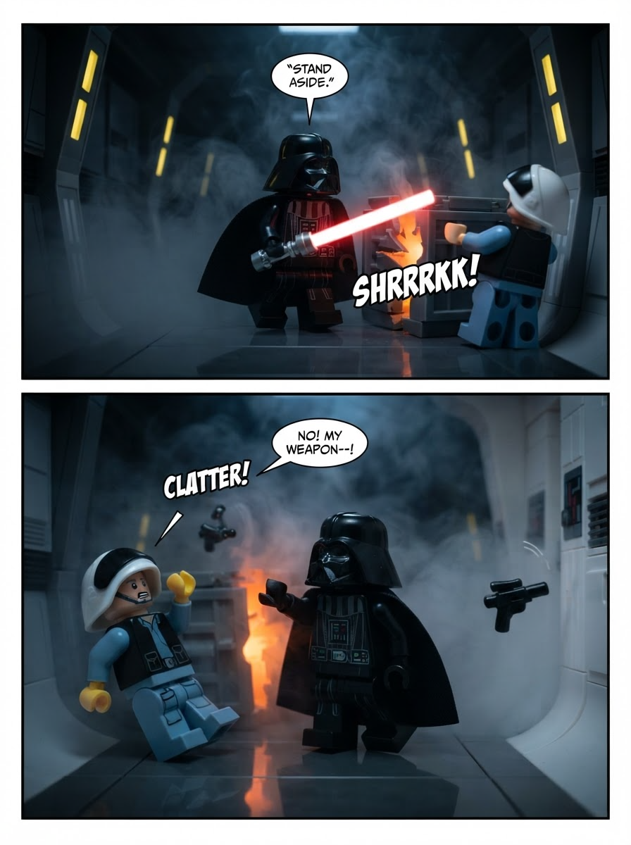 Boarding the Rebel Corvette (page 3 of 4)