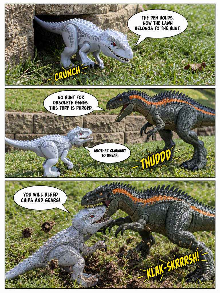 adventures of an indominus Rex: the three kings (page 5 of 8)
