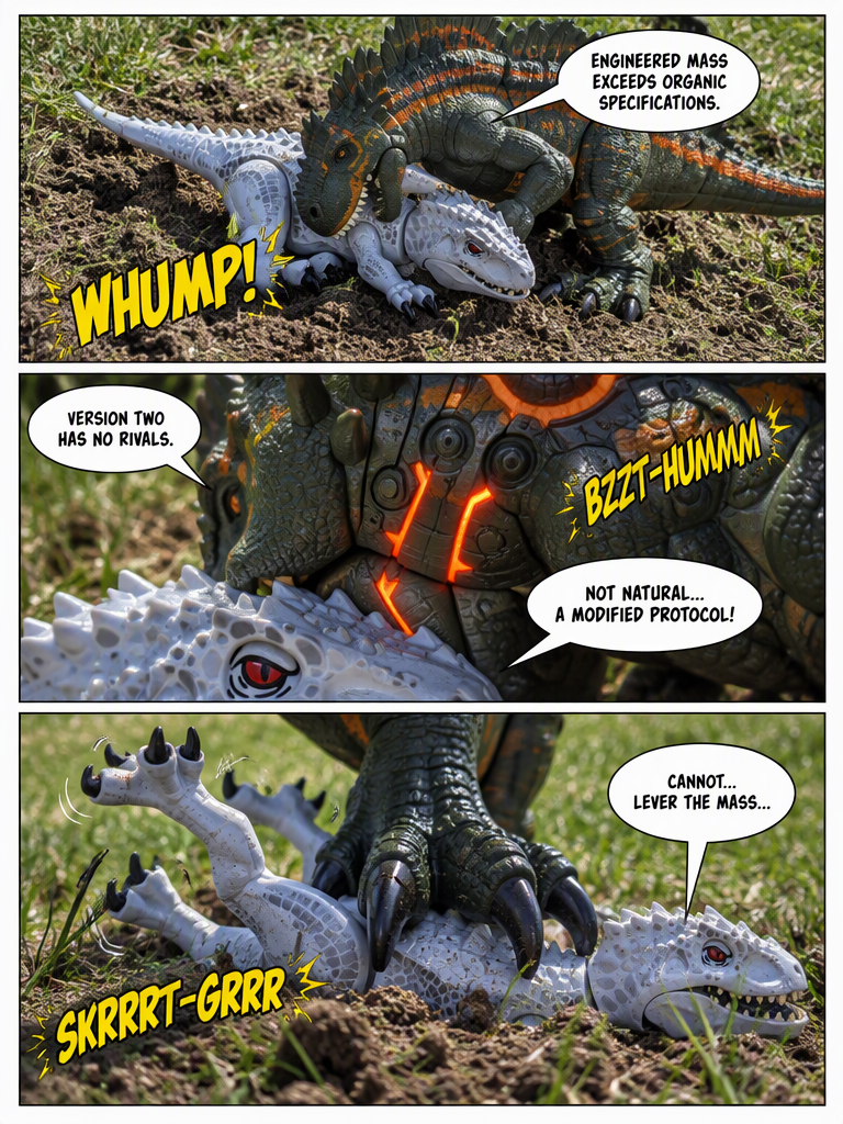 adventures of an indominus Rex: the three kings (page 6 of 8)