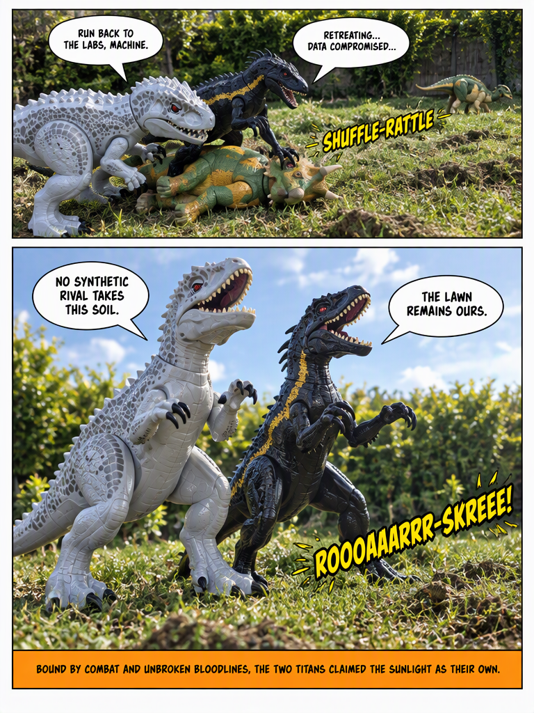 adventures of an indominus Rex: the three kings (page 8 of 8)
