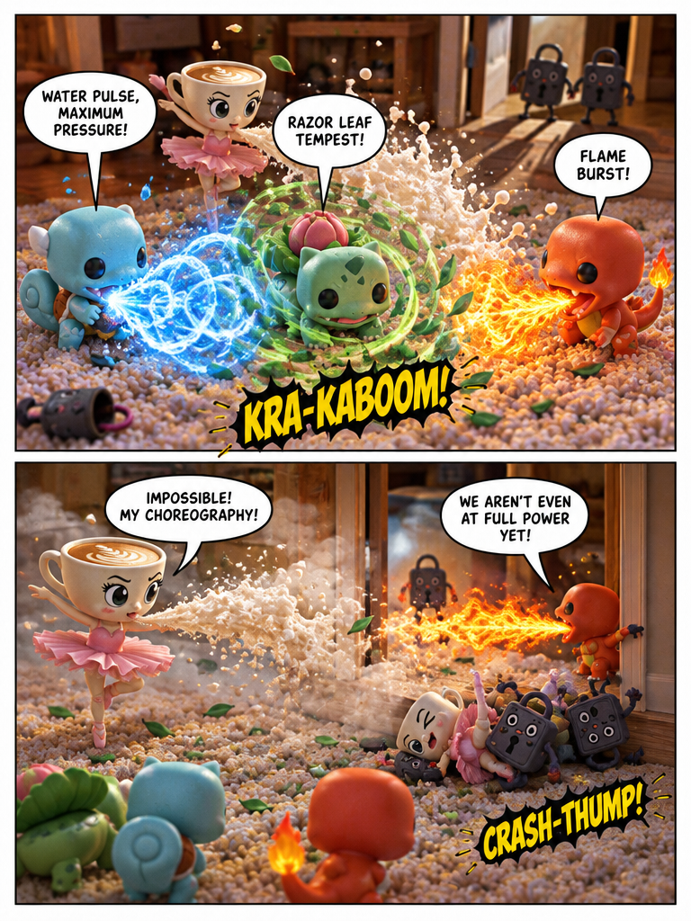 Triple Evolution Showdown (page 2 of 4)