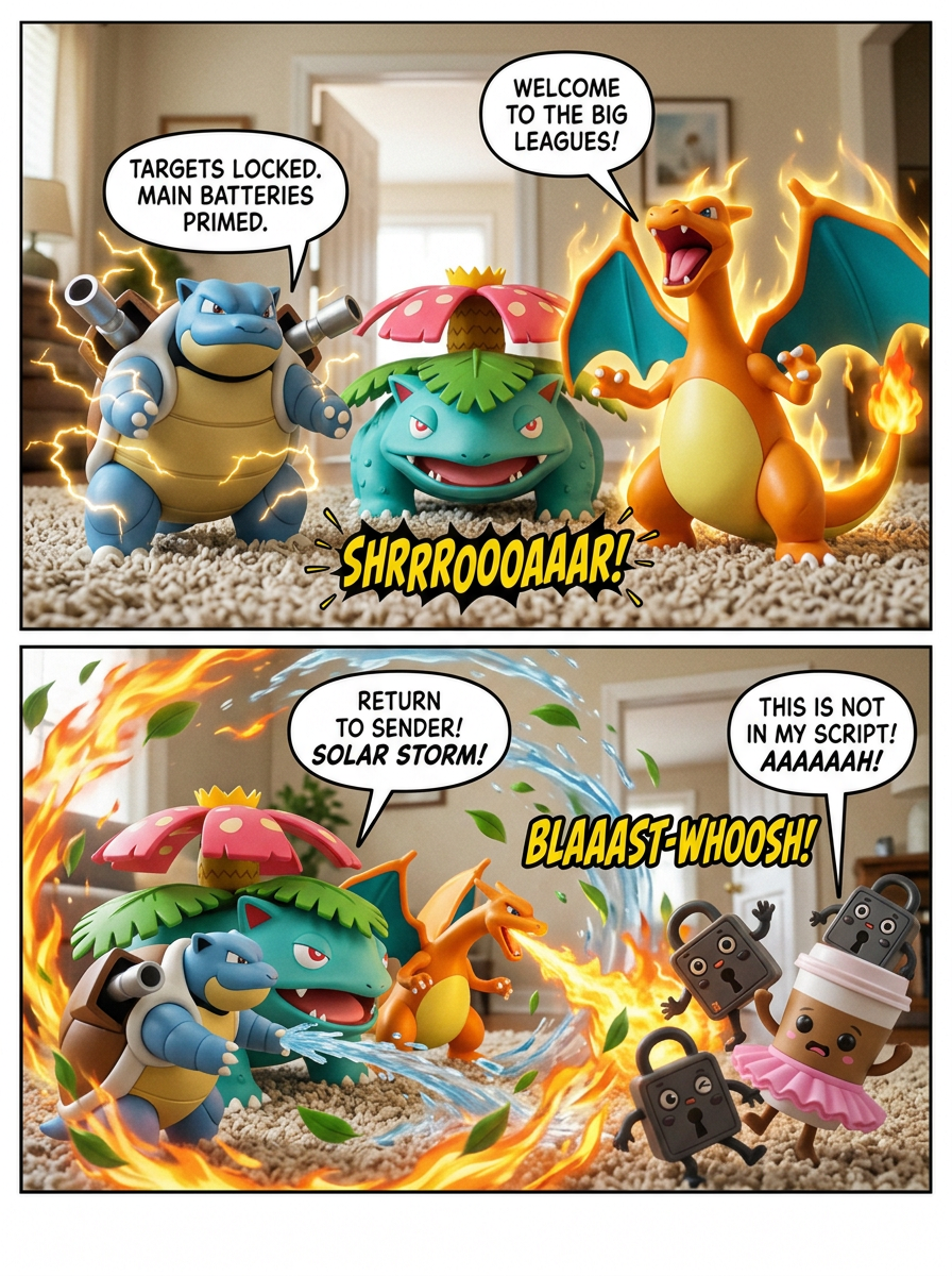 Triple Evolution Showdown (page 3 of 4)