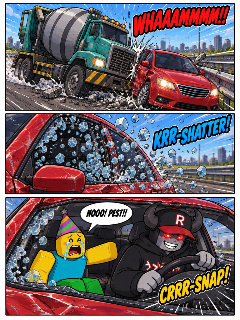 Sudden Stop on the Interstate (page 3 of 4)