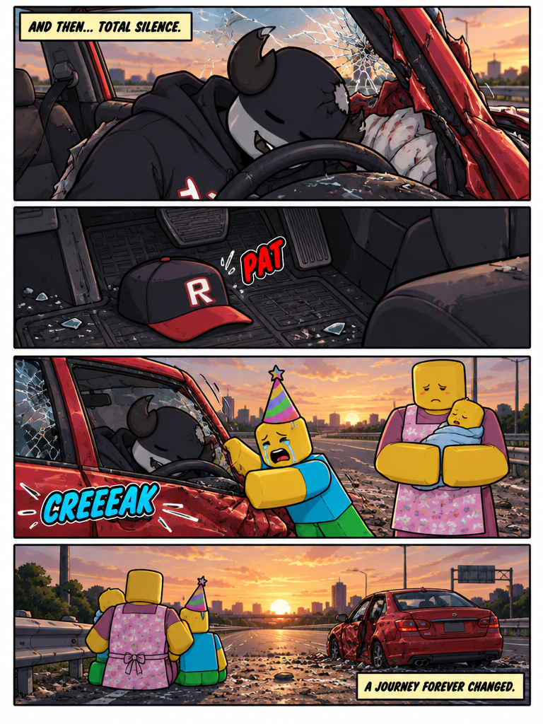 Sudden Stop on the Interstate (page 4 of 4)
