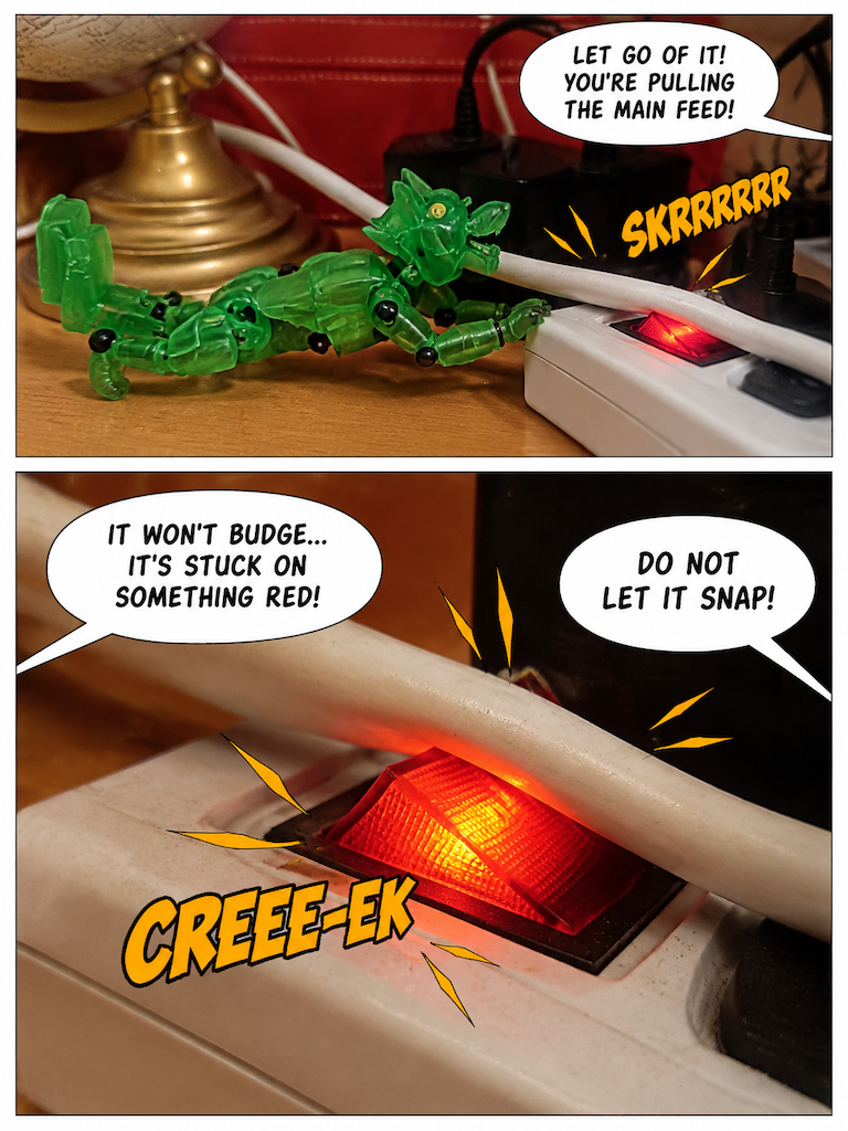 Lights Out on the Desk (page 2 of 4)