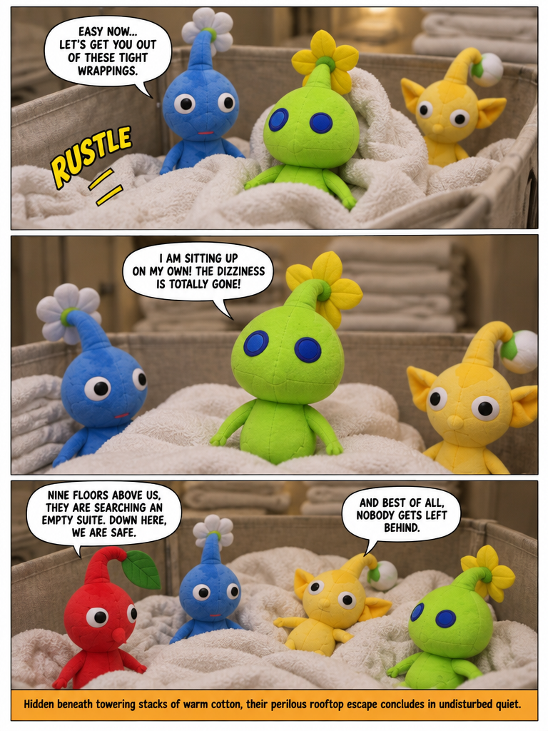 Escape Down the Laundry Chute (page 4 of 4)