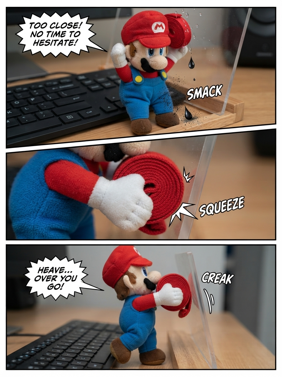 Under the Acrylic Shield (page 3 of 4)