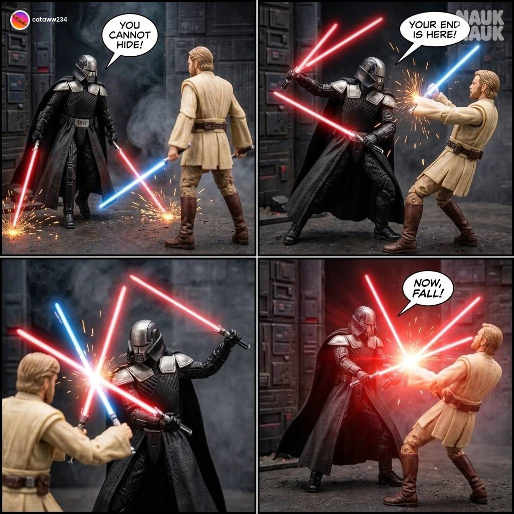 Dark Starkillers three-saber flow ✨💬