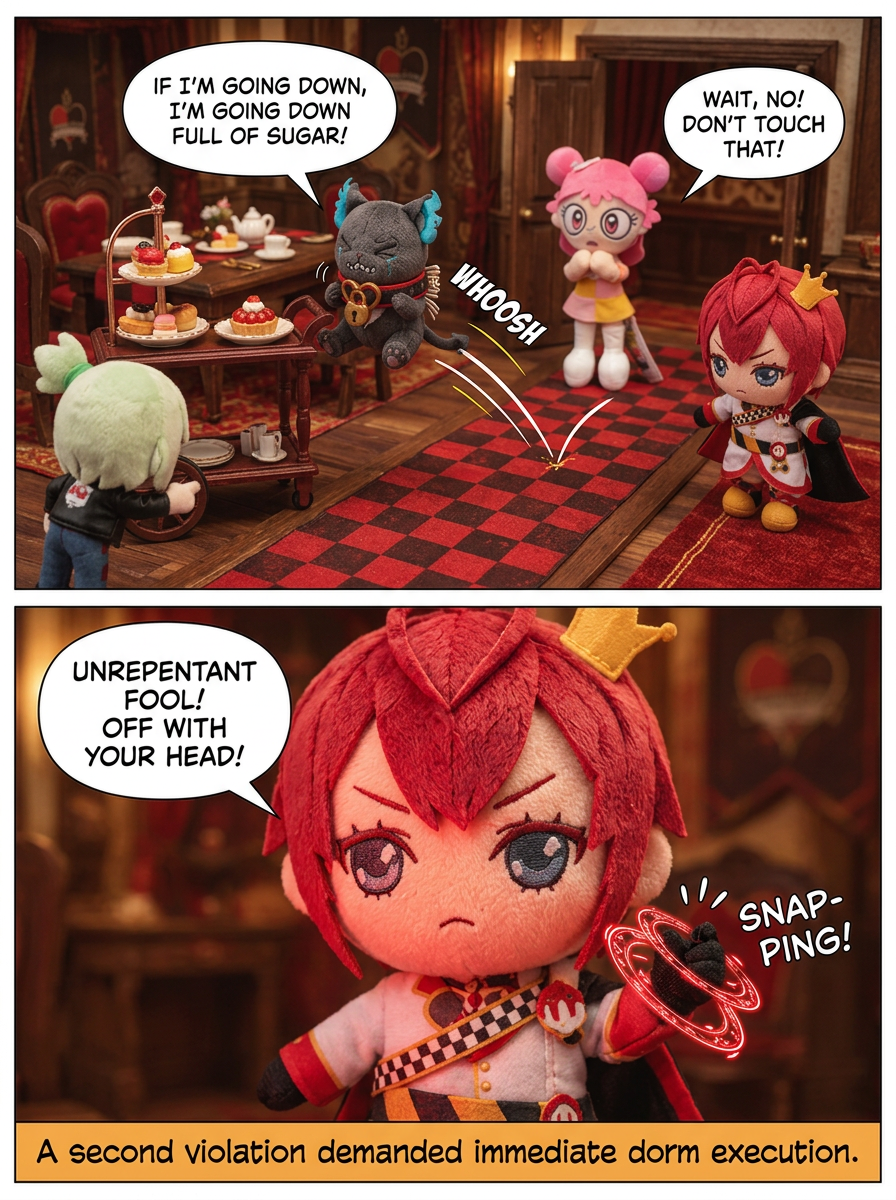 Ami and Yumi in Twisted Wonderland: Tea Table Manners (page 2 of 4)