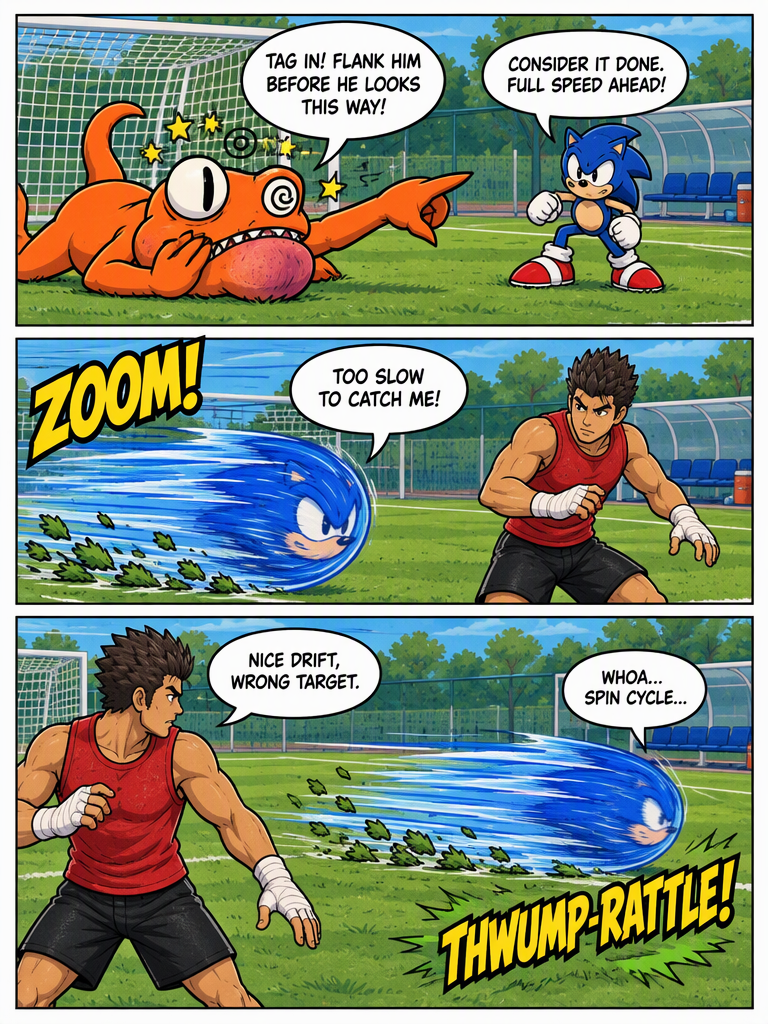 Turnabout on the Turf (page 2 of 4)
