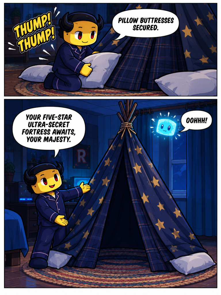 The Blanket Fort Sanctuary (page 2 of 4)