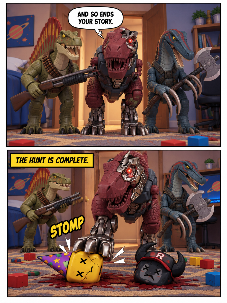 The Dinosaur Narrator's Final Scene (page 4 of 4)