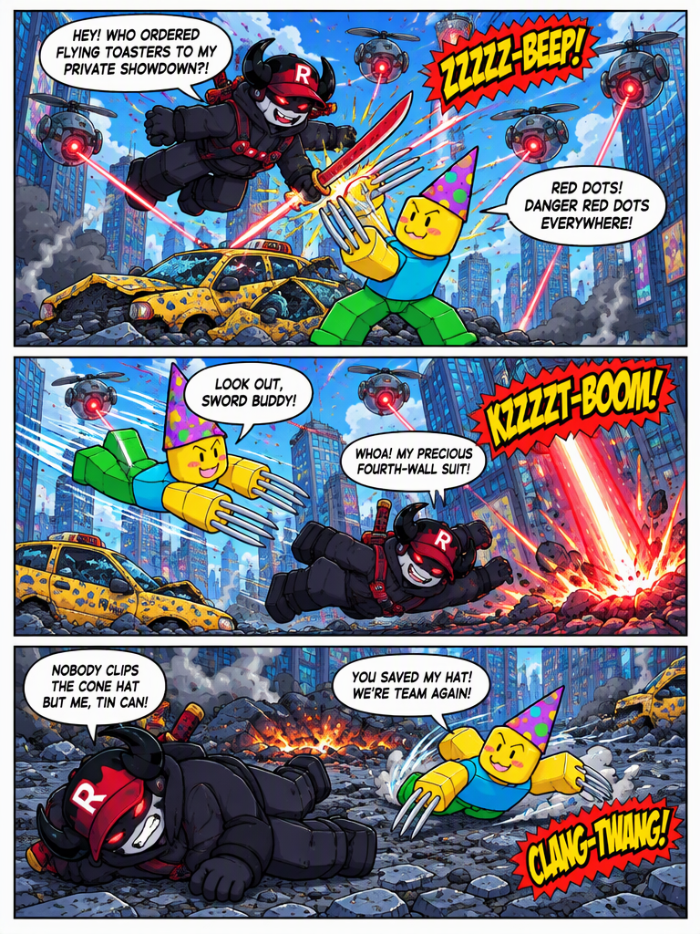 Frenemies in Foam (page 2 of 4)