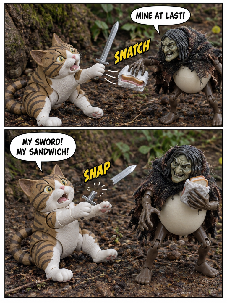 Sir Darth Paws and the Egg Hag (page 3 of 4)