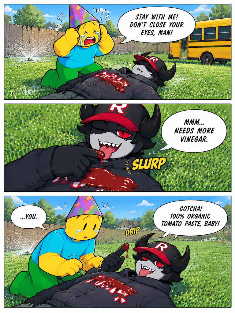 Red Condiment Tragedy (page 2 of 4)