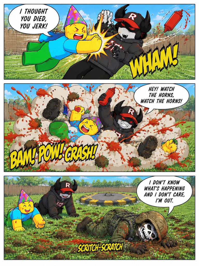 Red Condiment Tragedy (page 3 of 4)